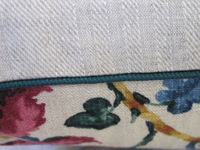 antique textile pillow by mary jane mccarty