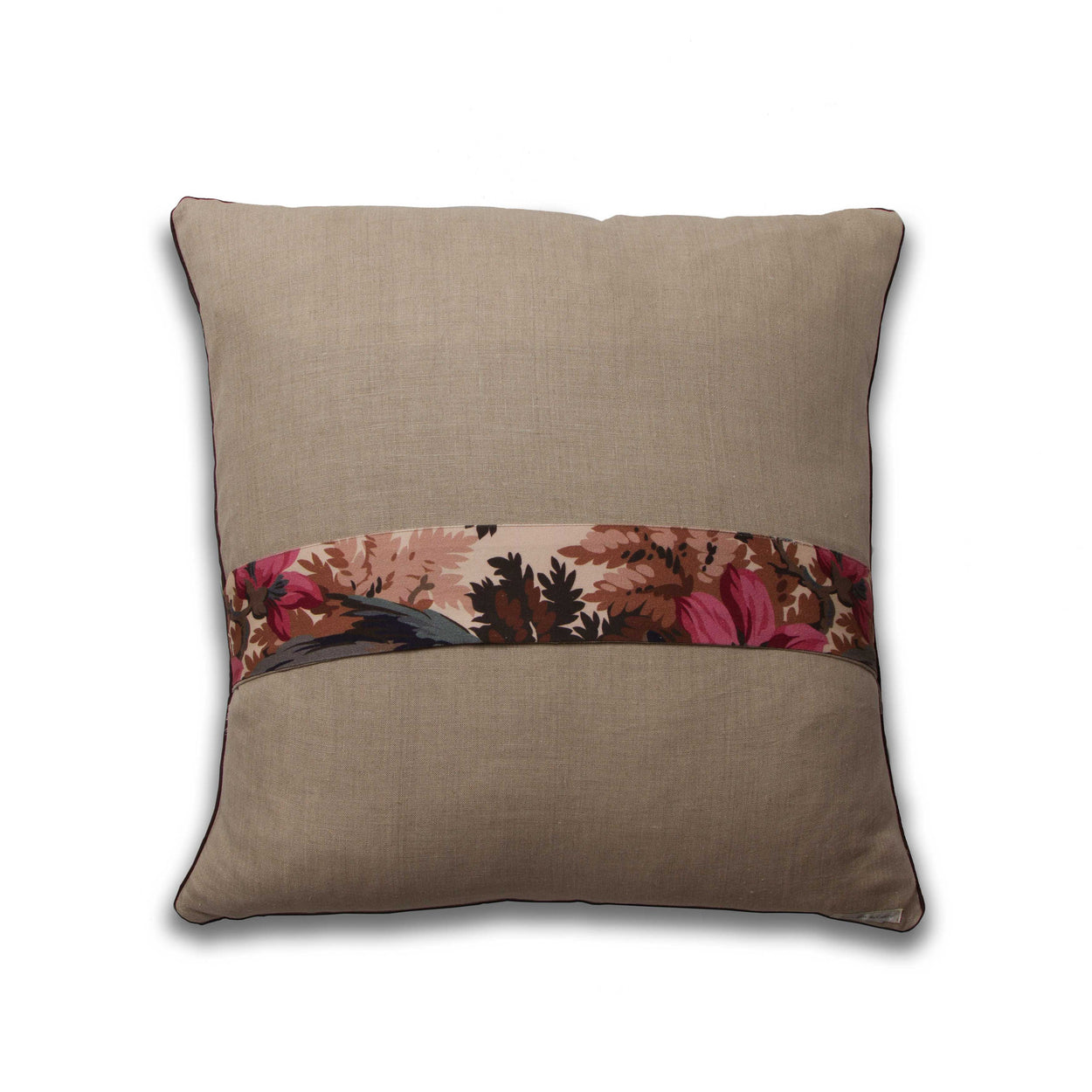 Mary Jane McCarty New Vintage fabric pillow, back