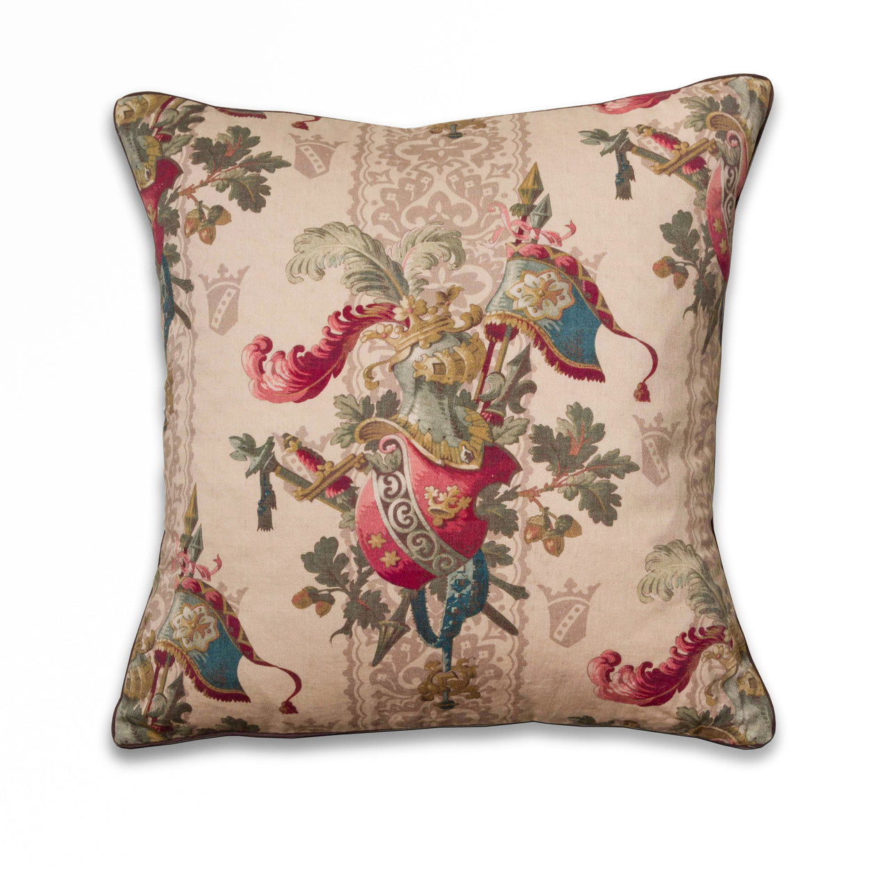 Lancelot New Vintage Collection pillow in ivory